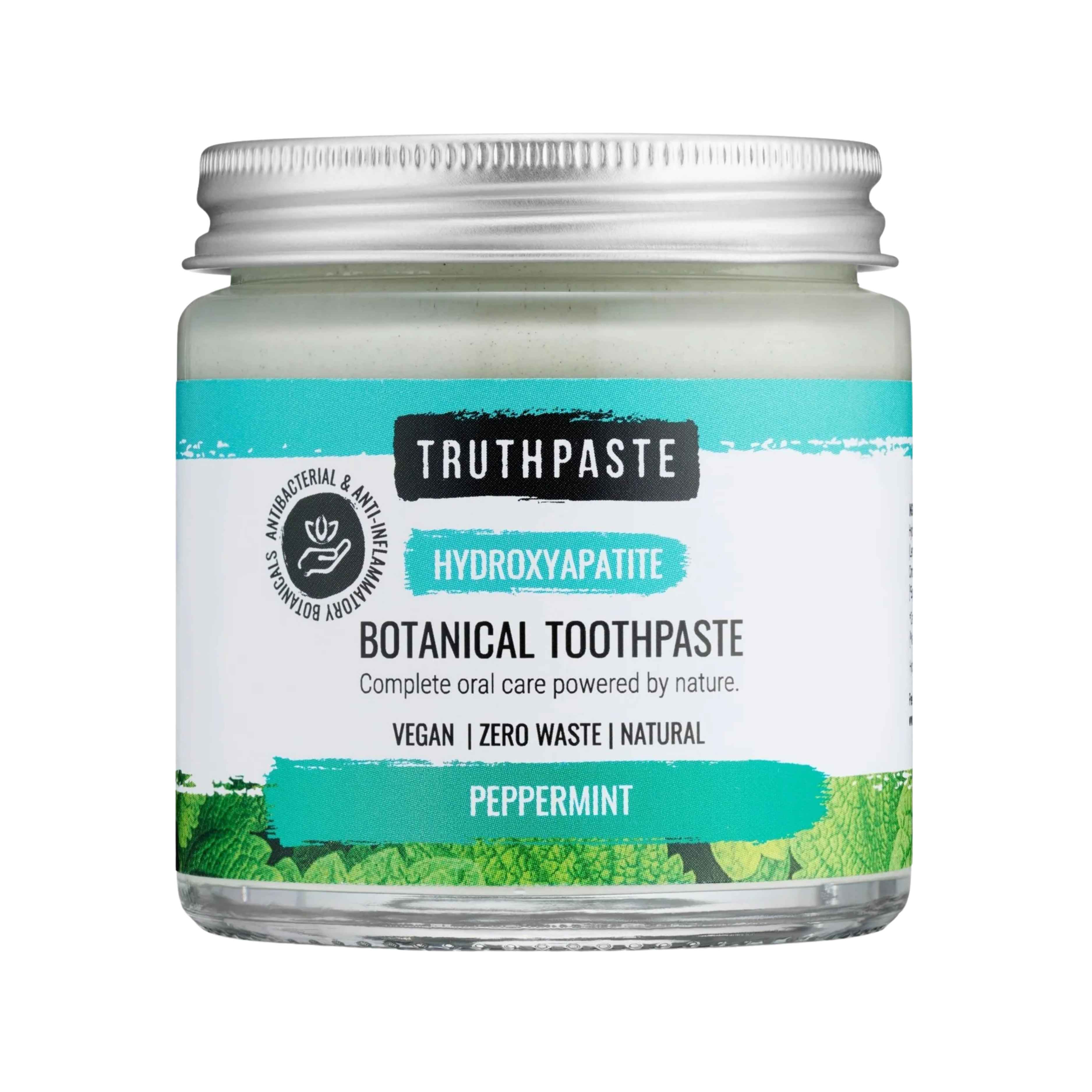 Truthpaste Hydroxyapatite Botanical Toothpaste Peppermint - Zahnpasta 100ml